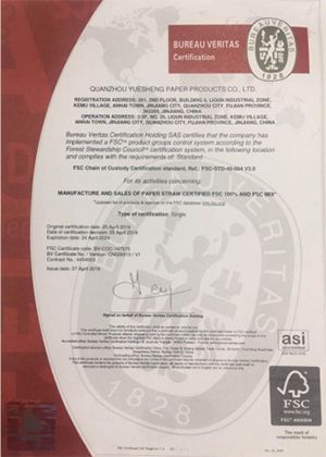 FSC Certificate