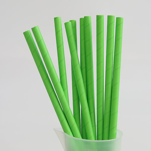 Straight Paper Straws