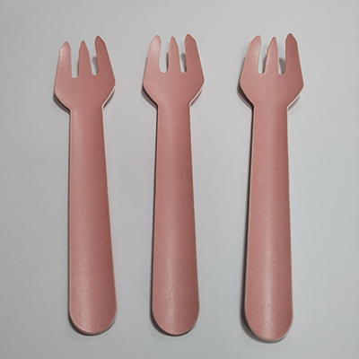 Pink Paper Fork