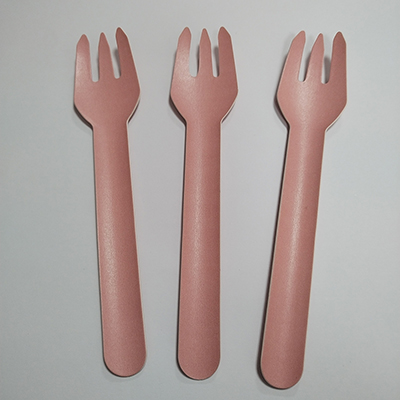 Pink Paper Fork